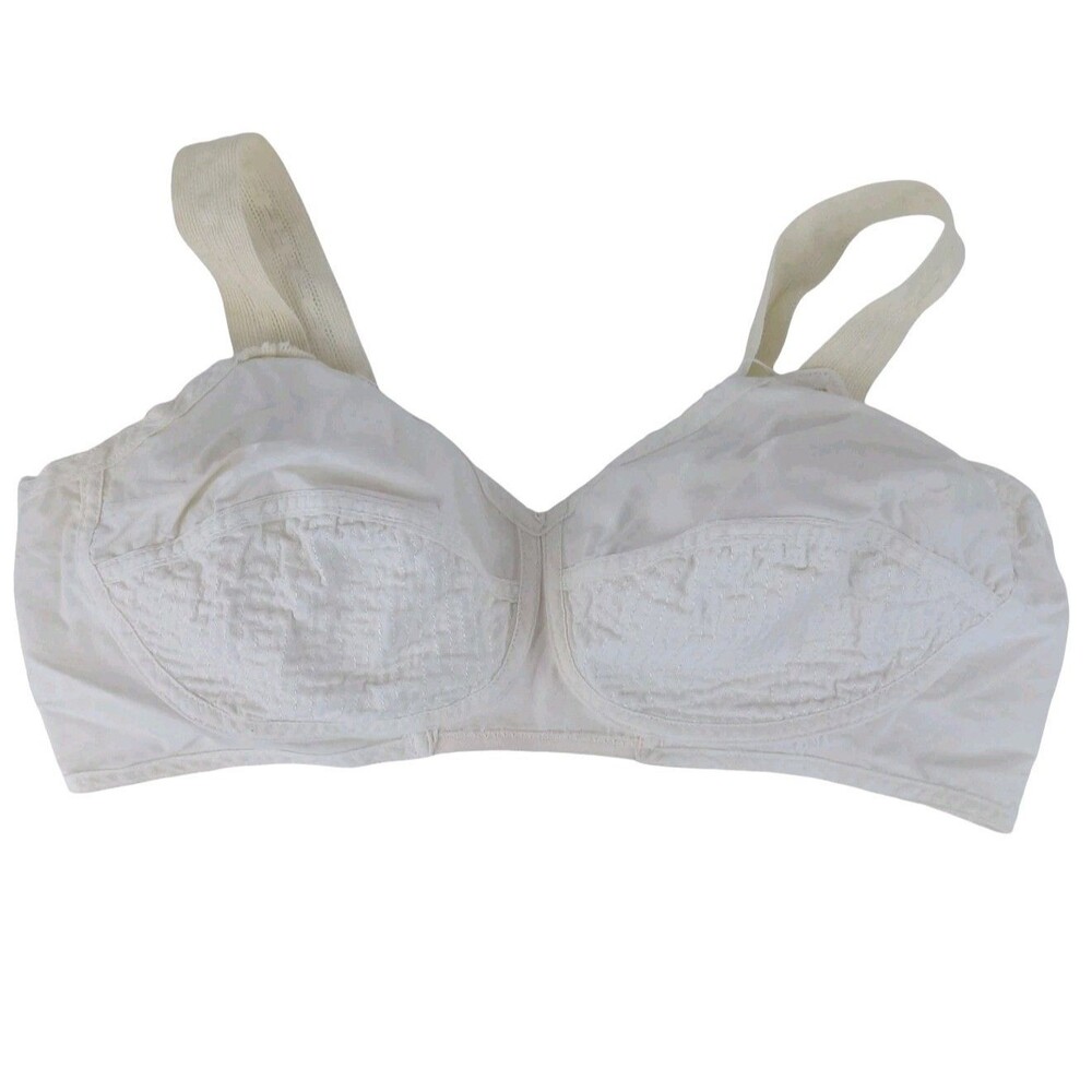 Lovable Bra Cotton 34C 1950s Wireless Vintage USA